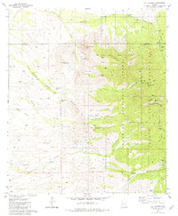 Download a high-resolution, GPS-compatible USGS topo map for Mt Hopkins, AZ (1981 edition)