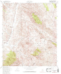 Download a high-resolution, GPS-compatible USGS topo map for Mt Hughes, AZ (1986 edition)