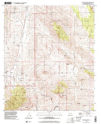 Download a high-resolution, GPS-compatible USGS topo map for Mt Hughes, AZ (2002 edition)
