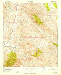 Download a high-resolution, GPS-compatible USGS topo map for Mt Hughes, AZ (1953 edition)