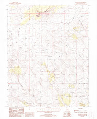 Download a high-resolution, GPS-compatible USGS topo map for Muggins Flat, AZ (1988 edition)