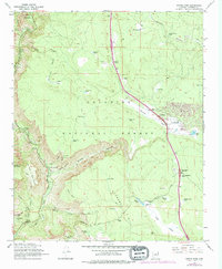 Download a high-resolution, GPS-compatible USGS topo map for Munds Park, AZ (1977 edition)
