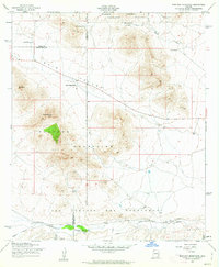 Download a high-resolution, GPS-compatible USGS topo map for Mustang Mountains, AZ (1963 edition)