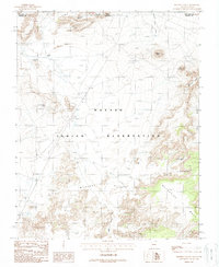 Download a high-resolution, GPS-compatible USGS topo map for Mystery Valley, AZ (1988 edition)