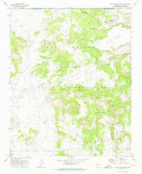 preview thumbnail of historical topo map of Navajo County, AZ in 1973