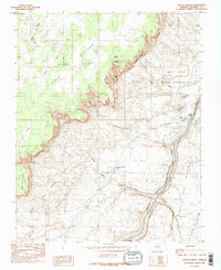 Download a high-resolution, GPS-compatible USGS topo map for Navajo Bridge, AZ (1985 edition)