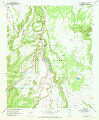 Download a high-resolution, GPS-compatible USGS topo map for Nelson Reservoir, AZ (1972 edition)