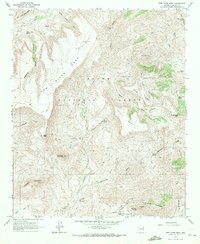 Download a high-resolution, GPS-compatible USGS topo map for New River Mesa, AZ (1971 edition)