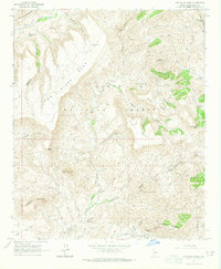 Download a high-resolution, GPS-compatible USGS topo map for New River Mesa, AZ (1965 edition)