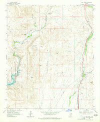 Download a high-resolution, GPS-compatible USGS topo map for New River, AZ (1965 edition)