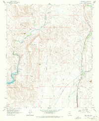 Download a high-resolution, GPS-compatible USGS topo map for New River, AZ (1972 edition)