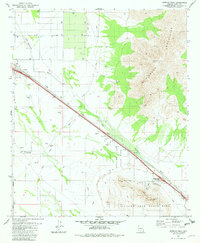 Download a high-resolution, GPS-compatible USGS topo map for Newman Peak, AZ (1982 edition)