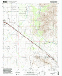 Download a high-resolution, GPS-compatible USGS topo map for Newman Peak, AZ (2003 edition)