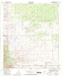 Download a high-resolution, GPS-compatible USGS topo map for Nicksville, AZ (1984 edition)