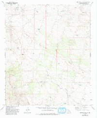 Download a high-resolution, GPS-compatible USGS topo map for Ninetysix Hills NE, AZ (1993 edition)