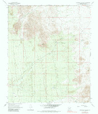 Download a high-resolution, GPS-compatible USGS topo map for Ninetysix Hills SE, AZ (1983 edition)