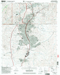 Download a high-resolution, GPS-compatible USGS topo map for Nogales, AZ (2007 edition)