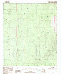 preview thumbnail of historical topo map of Pinal County, AZ in 1988