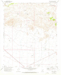 Download a high-resolution, GPS-compatible USGS topo map for ONeill Pass, AZ (1972 edition)