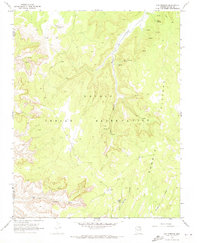 Download a high-resolution, GPS-compatible USGS topo map for Oak Springs, AZ (1973 edition)