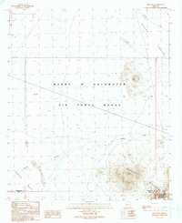 Download a high-resolution, GPS-compatible USGS topo map for Okie Well, AZ (1990 edition)