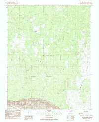Download a high-resolution, GPS-compatible USGS topo map for One Toe Ridge, AZ (1985 edition)