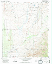 Download a high-resolution, GPS-compatible USGS topo map for Oro Valley, AZ (1986 edition)