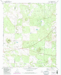 Download a high-resolution, GPS-compatible USGS topo map for Ortega Mountain, AZ (1985 edition)