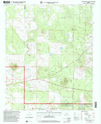 Download a high-resolution, GPS-compatible USGS topo map for Ortega Mountain, AZ (2001 edition)