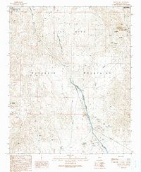 Download a high-resolution, GPS-compatible USGS topo map for Osborne Well, AZ (1990 edition)