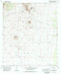 Download a high-resolution, GPS-compatible USGS topo map for Outlaw Mountain, AZ (1985 edition)