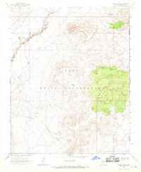 Download a high-resolution, GPS-compatible USGS topo map for Padilla Mesa, AZ (1969 edition)
