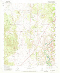 Download a high-resolution, GPS-compatible USGS topo map for Page Springs, AZ (1971 edition)