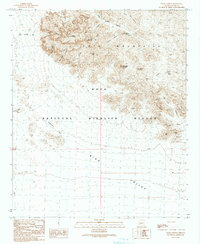Download a high-resolution, GPS-compatible USGS topo map for Palm Canyon, AZ (1990 edition)