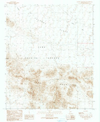 Download a high-resolution, GPS-compatible USGS topo map for Palomas Mountains NW, AZ (1990 edition)