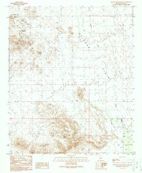 Download a high-resolution, GPS-compatible USGS topo map for Palomas Mountains SE, AZ (1990 edition)