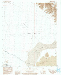 Download a high-resolution, GPS-compatible USGS topo map for Paradise Canyon, AZ (1991 edition)