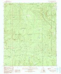 Download a high-resolution, GPS-compatible USGS topo map for Parallel Canyon, AZ (1991 edition)