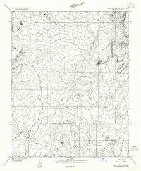 Download a high-resolution, GPS-compatible USGS topo map for Paria Plateau NW, AZ (1955 edition)
