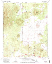 Download a high-resolution, GPS-compatible USGS topo map for Parks, AZ (1988 edition)