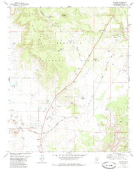 Download a high-resolution, GPS-compatible USGS topo map for Paulden, AZ (1985 edition)