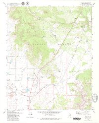 Download a high-resolution, GPS-compatible USGS topo map for Paulden, AZ (1979 edition)