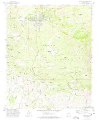 Download a high-resolution, GPS-compatible USGS topo map for Payson South, AZ (1975 edition)