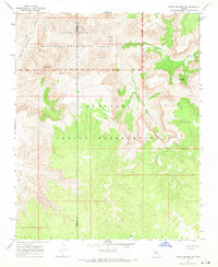 Download a high-resolution, GPS-compatible USGS topo map for Peach Springs NE, AZ (1970 edition)
