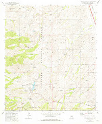 preview thumbnail of historical topo map of Santa Cruz County, AZ in 1981