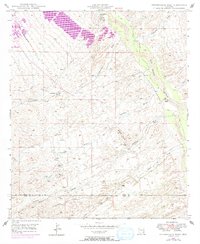 Download a high-resolution, GPS-compatible USGS topo map for Peppersauce Wash, AZ (1973 edition)