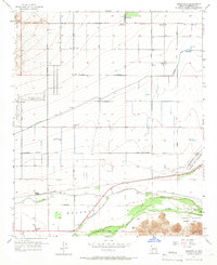 Download a high-resolution, GPS-compatible USGS topo map for Perryville, AZ (1966 edition)