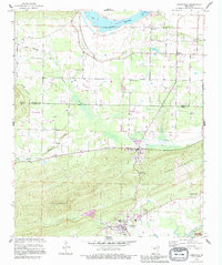preview thumbnail of historical topo map of Maricopa County, AZ in 1989