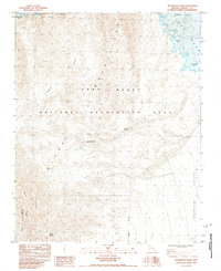 preview thumbnail of historical topo map of Mohave County, AZ in 1983