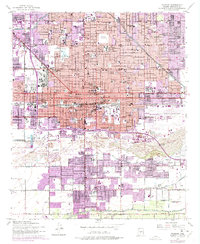 Download a high-resolution, GPS-compatible USGS topo map for Phoenix, AZ (1975 edition)